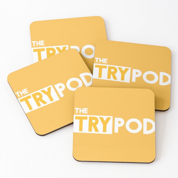 Item preview, The Try Pod Podcast Fan Art  designed and sold by jaelynandrade.