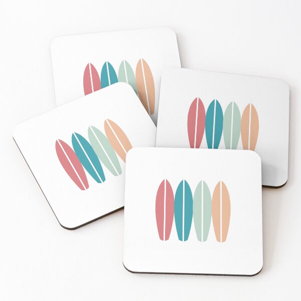 Aperçu de l'œuvre planches de surf Beachy créée et vendue par madebyamanda.