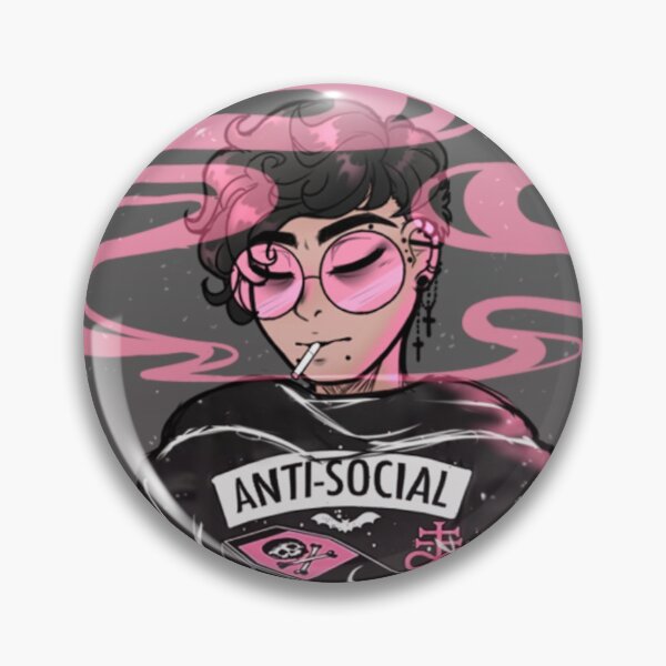 Item preview, ANTISOCIAL GOTH DIB designed and sold by Koyakyuun.