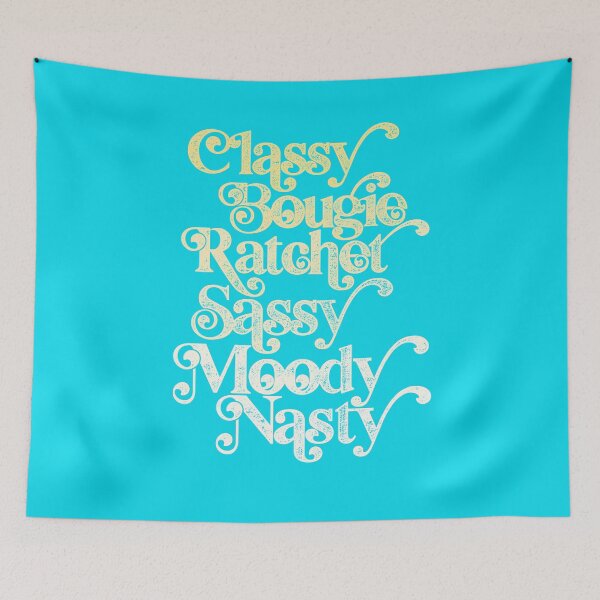 Item preview,  Classy Bougie Ratchet Sassy Moody Nasty Savage Yellow designed and sold by GlowinUp Shop.