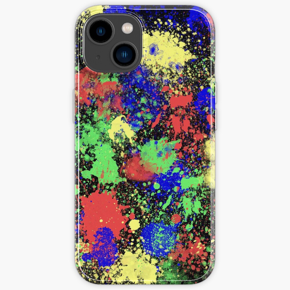 "Splatter Paint!" iPhone Case for Sale by believeluna Redbubble