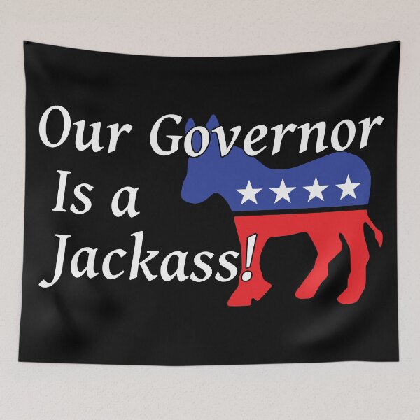 Item preview, Is your state Governor a Jackass like ours? COVID-19 LOCKDOWN designed and sold by DropPoint10.