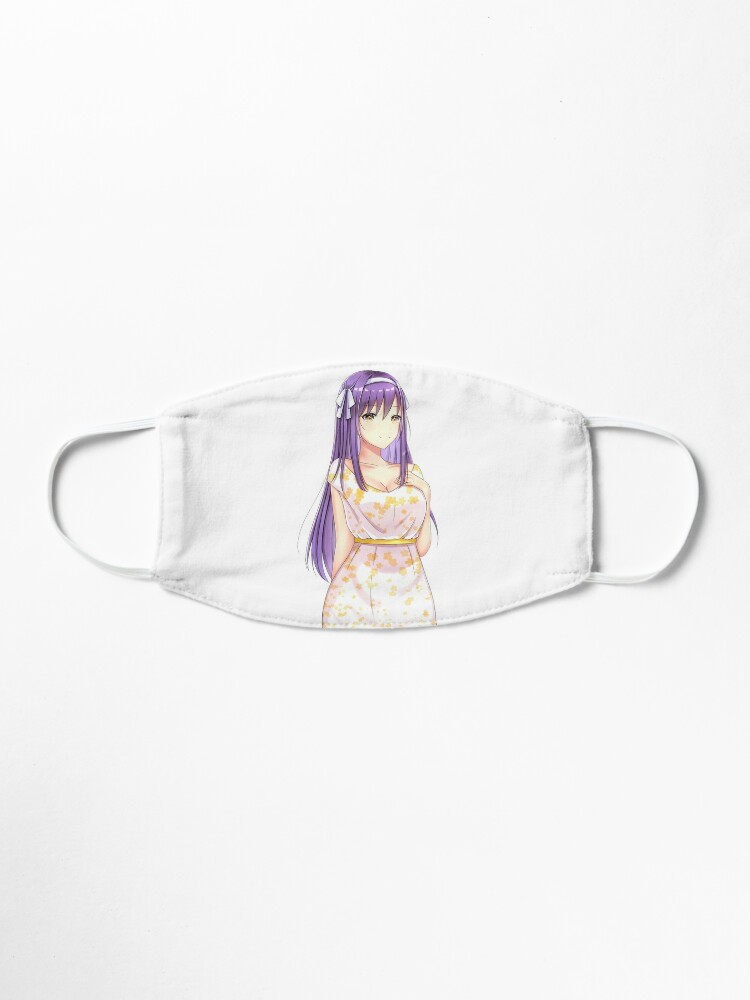 Anime Girl Mit Lila Haaren Maske Von Liah0227 Redbubble