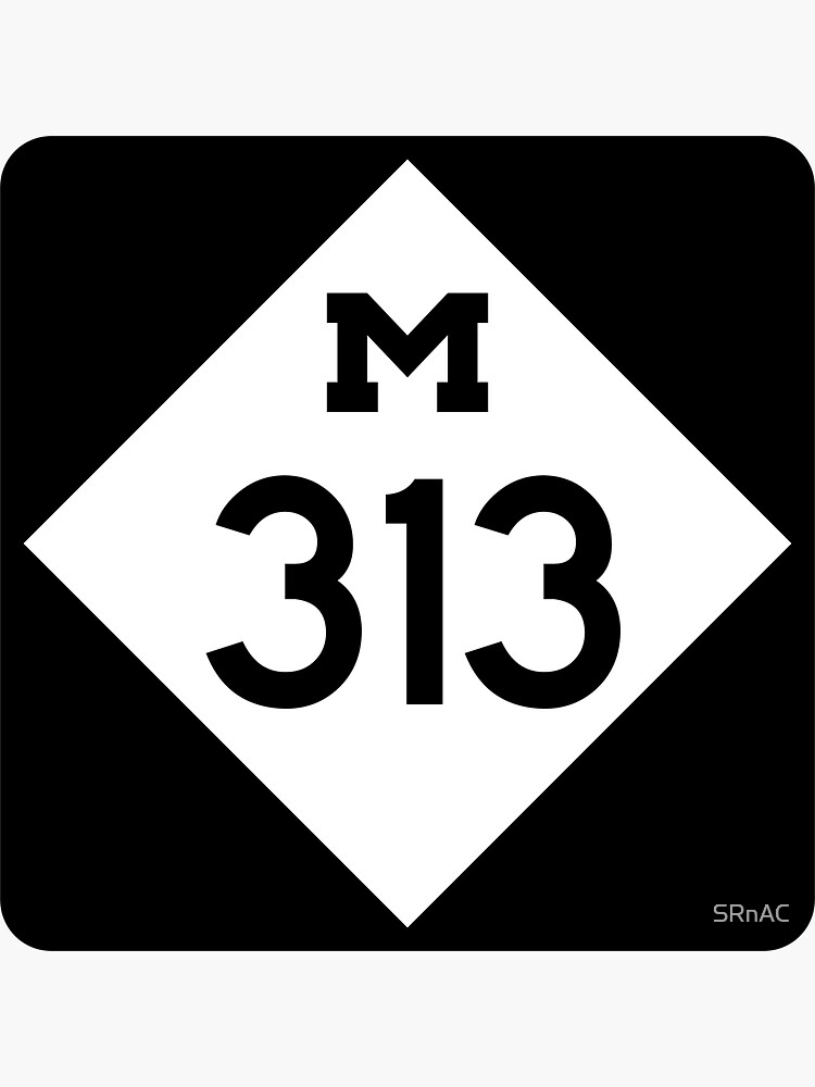 Michigan State Route 313 (Area Code 313) by SRnAC