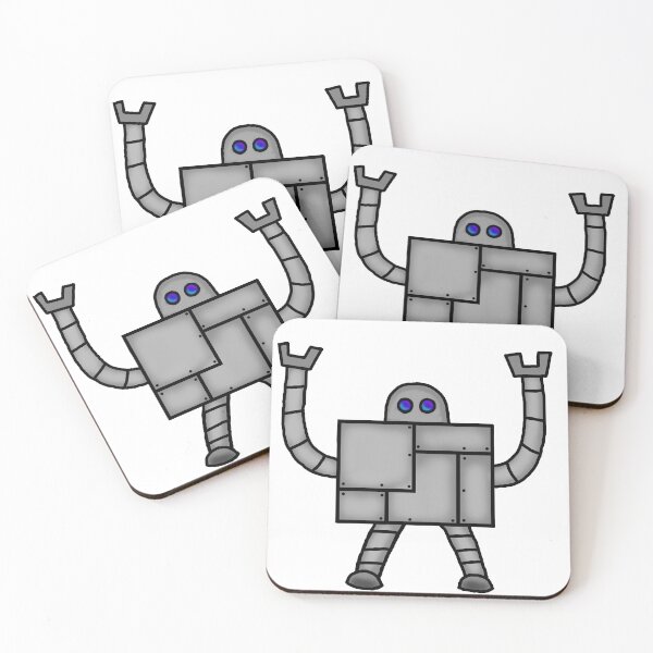 Item preview, Cartoon Robot designed and sold by Catsthetic.