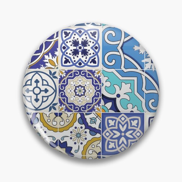 Item preview, BLUE MOSAIC DESIGN designed and sold by leoro2025.
