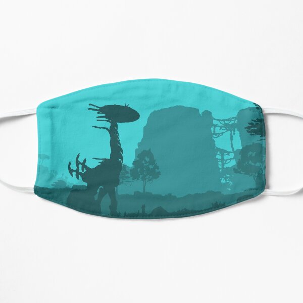 Tallneck’s Shadow- Seafoam Flat Mask