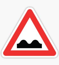 Warning breasts Sticker