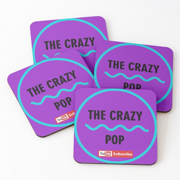 Item preview, The Crazy Pop (Purple with Black lettering) designed and sold by ButchB.