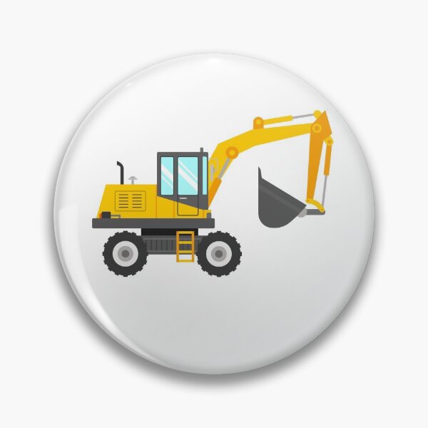 Item preview, Cute Excavator for Kids designed and sold by vladocar.