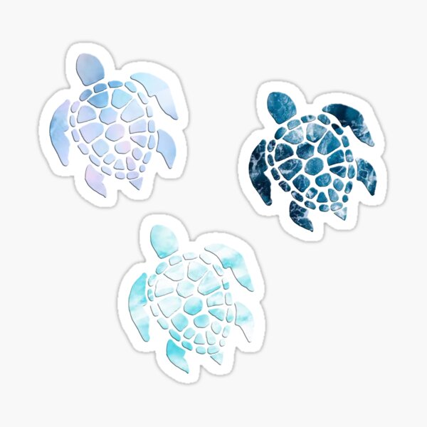 Item preview, Tie Dye sea turtle pack designed and sold by colleenm2.