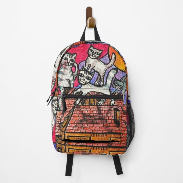 Item preview, Roof Top Cats designed and sold by PaniaBrown.