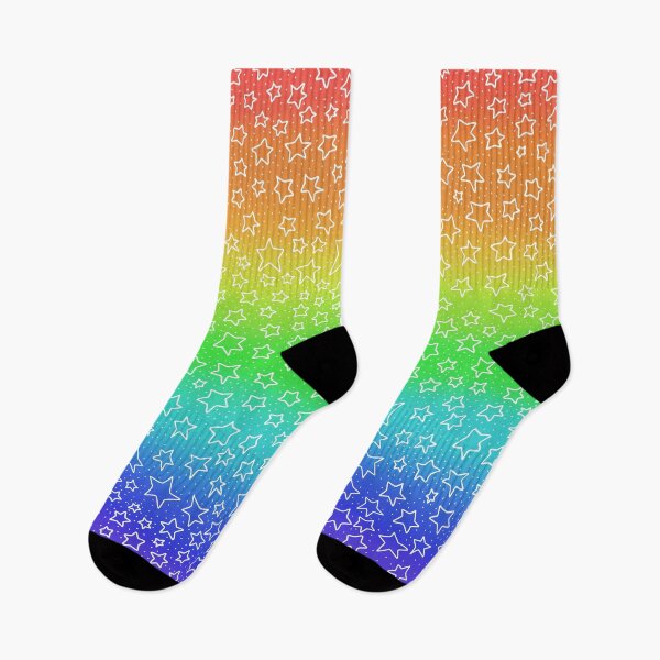 Item preview, Stars and Stars and Stars - Brightest Rainbow designed and sold by Whoopsidoodle.