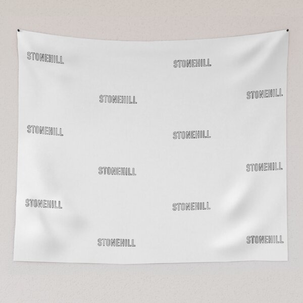 Item preview, Stonehill college black outline designed and sold by createdbyjp.