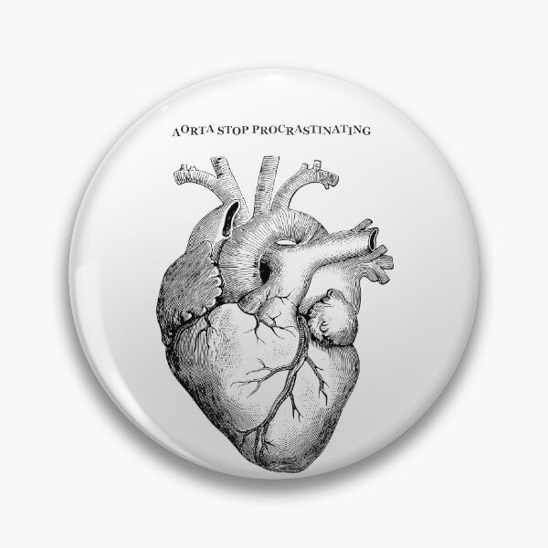 Item preview, aorta stop procrastinating designed and sold by kate-with-a-k.