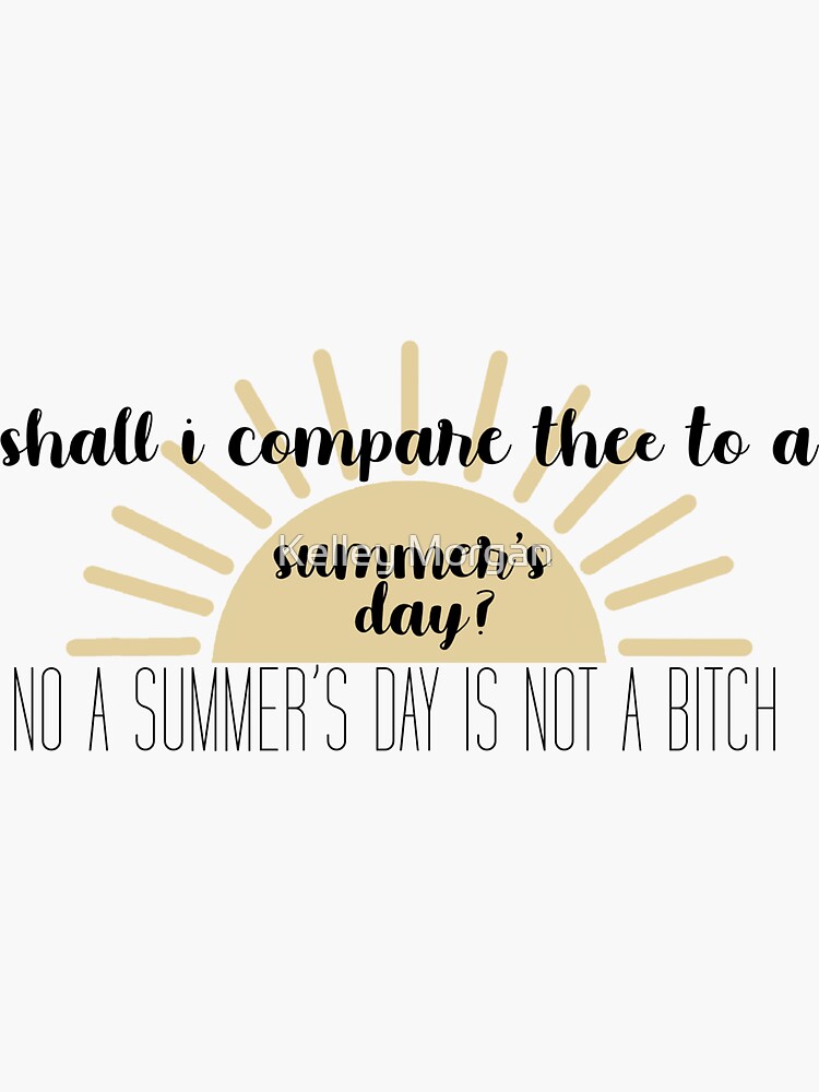 Nick Miller Summer's Day Quote by kelleym123