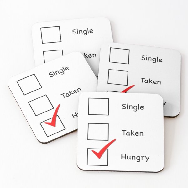 Item preview, single take hungry designed and sold by stickerdesignss.