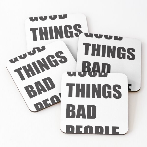 Item preview, Good things Bad people designed and sold by miaoxiang9.