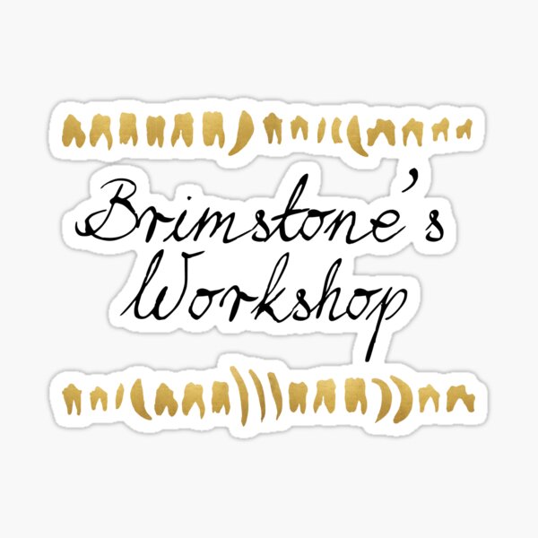 Brimstone's Workshop Sticker