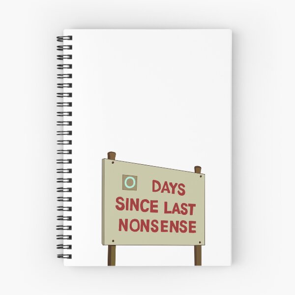 Item preview, Days Since Last Nonsense designed and sold by sosowane.