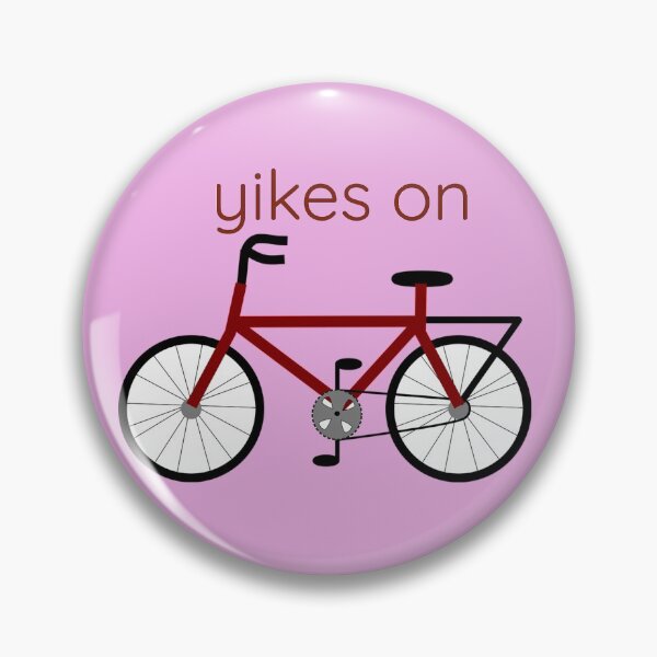 Item preview, yikes on bikes designed and sold by kate-with-a-k.