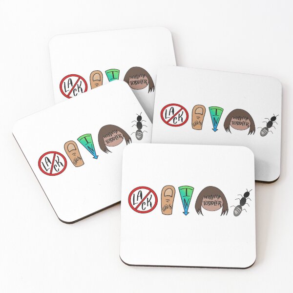 Item preview, Lactose Intolerance Parody "Lack Toes In Toddler Ants" designed and sold by calligraphallee.