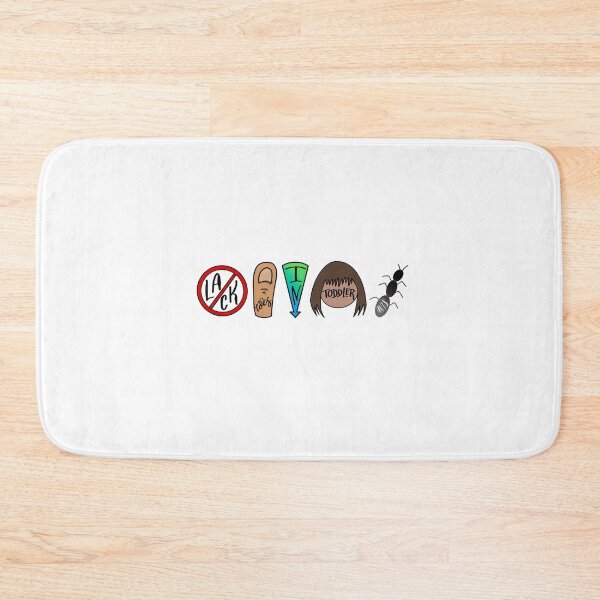 Item preview, Lactose Intolerance Parody "Lack Toes In Toddler Ants" designed and sold by calligraphallee.
