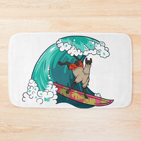 Item preview, Llama Surfing designed and sold by ElyseDior.