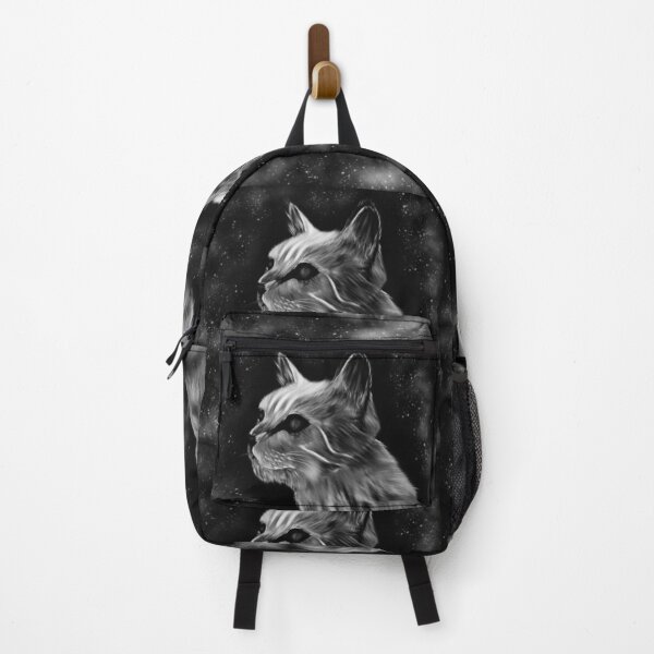 Item preview, Curious Cat in black and white designed and sold by Kcinnik.