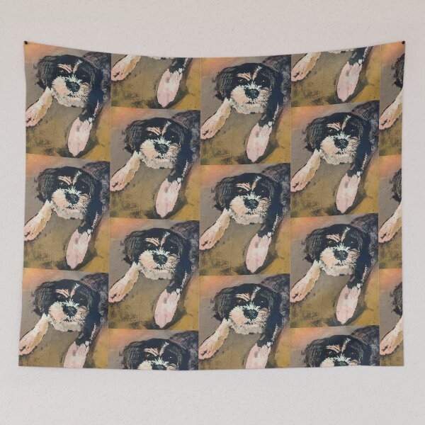 Item preview, Cavashon Pup  designed and sold by MatchTheDrapes.