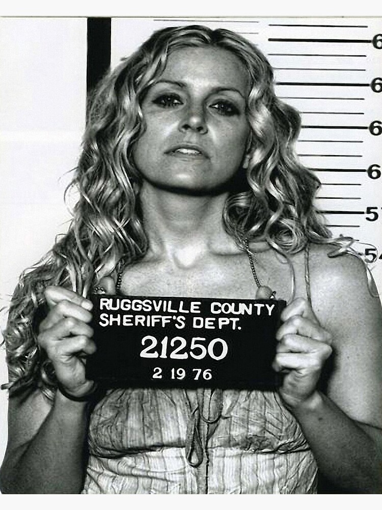 Sheri Moon Zombie Baby Firefly The Devils Rejects Art Print Mugshot Design Postcard By Jayde8 Redbubble