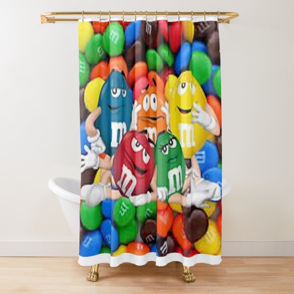 M&M Crew (Large Scale) Shower Curtain