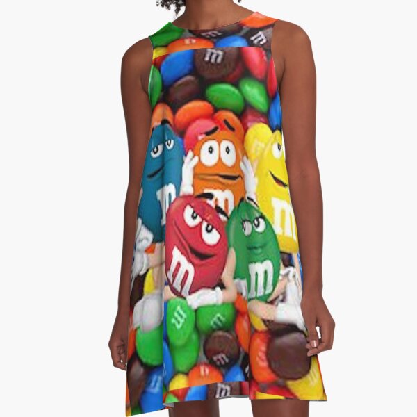 M&M Crew (Large Scale) A-Line Dress