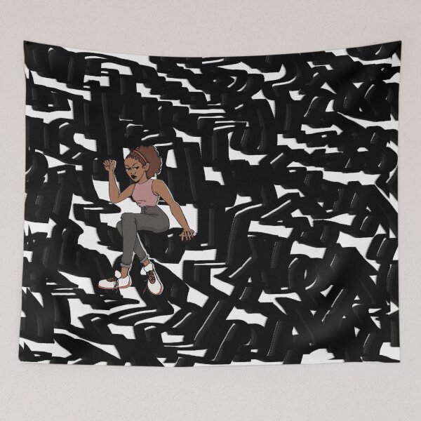 Item preview, Black Girl (black) designed and sold by yesitsnalani.