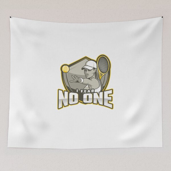 Item preview, I'm not afraid of anyone in tennis designed and sold by MiguelMejia18.