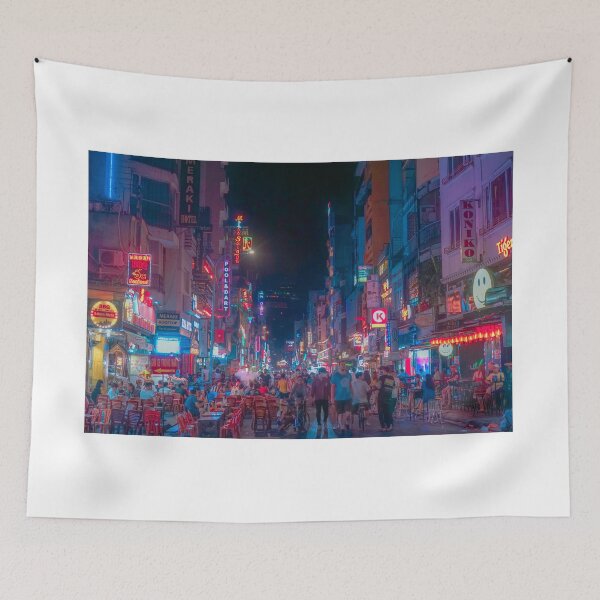 Item preview, Neon Saigon Anime Vibes designed and sold by Vanisha S.