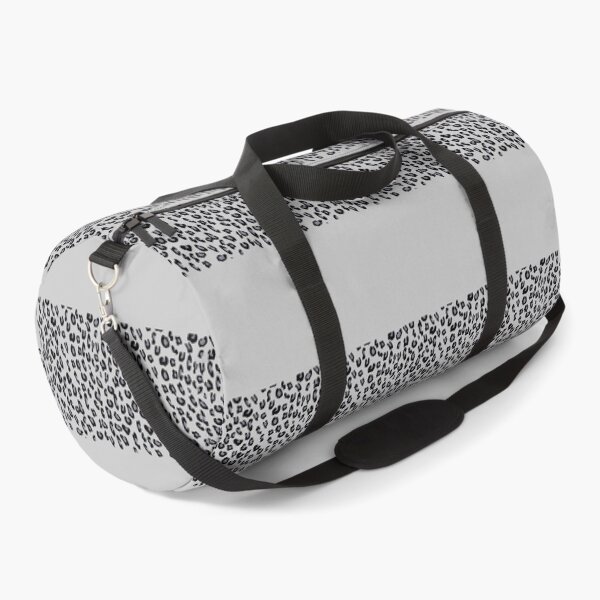 Item preview, Grey and Black Cheetah Print in Checkered and Stripe Patterns Design designed and sold by byemma.