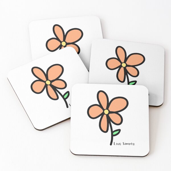 Item preview, live simply flower designed and sold by kaiarose11.