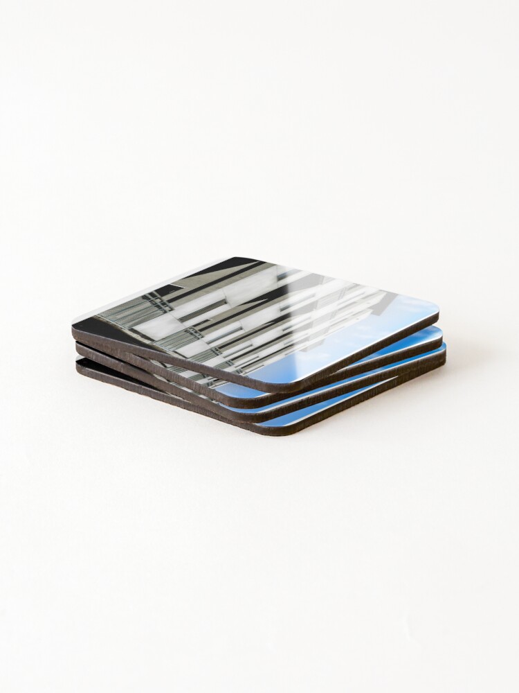Thumbnail 4 of 5, Coasters (Set of 4), The building designed and sold by WilderDesignC.