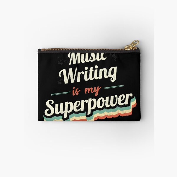 Item preview, Music Writing is my Superpower  designed and sold by Custom365.