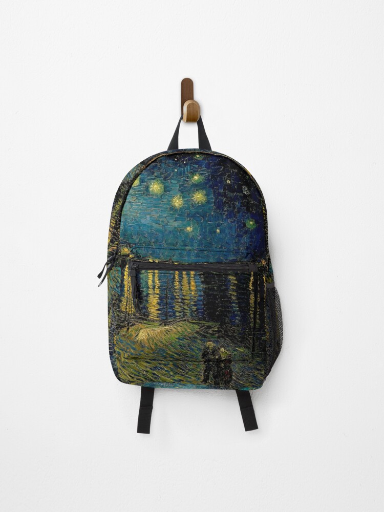 Starry Night by Vincent Van Gogh Backpack by Art Gallery