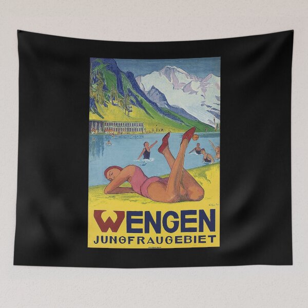Item preview, Wengen Jungfraugebiet designed and sold by stickart-marek.
