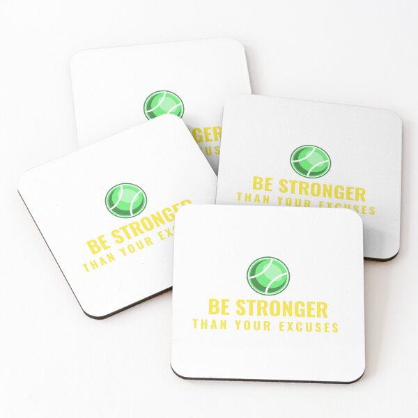 Item preview, Be stronger than your tennis excuses designed and sold by MiguelMejia18.