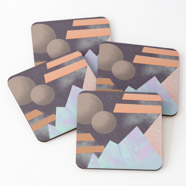 Item preview, Pop art mountains  designed and sold by K-T-K.