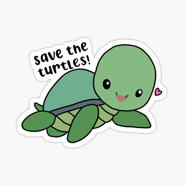 draw a cute turtle with only the outline | MUSE AI