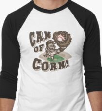 Can of Corn Baseball Player Men's Baseball ¾ T-Shirt