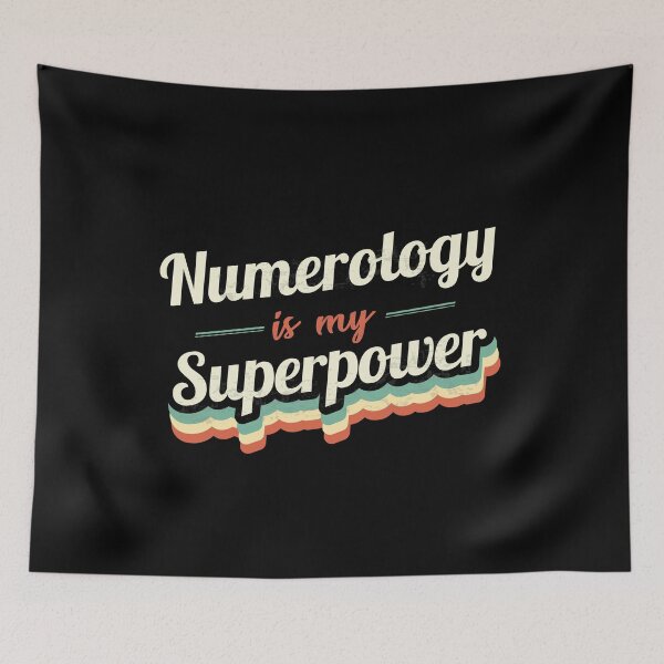 Item preview, Numerology is my Superpower  designed and sold by Custom365.