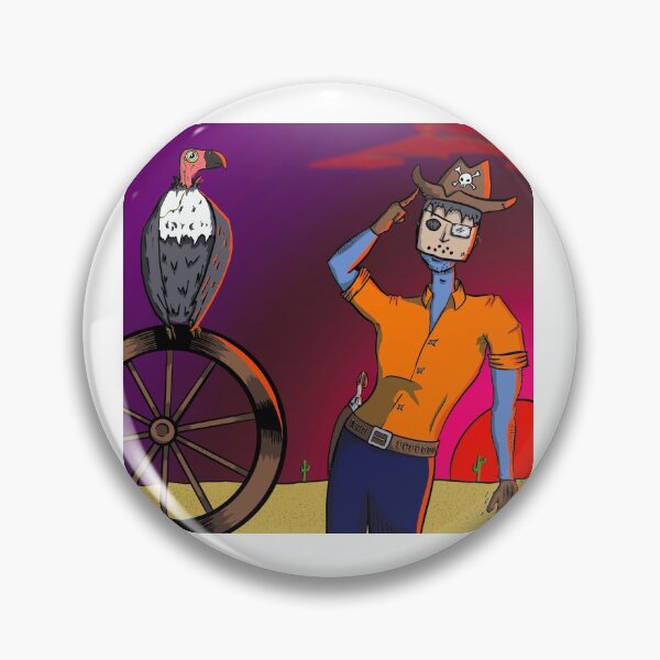 Item preview, Undead cowboy designed and sold by Goodtimecomics.