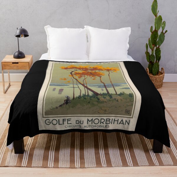 Aperçu de l'œuvre ORLEANS Golfe du Morbihan affiche vintage créée et vendue par stickart-marek.