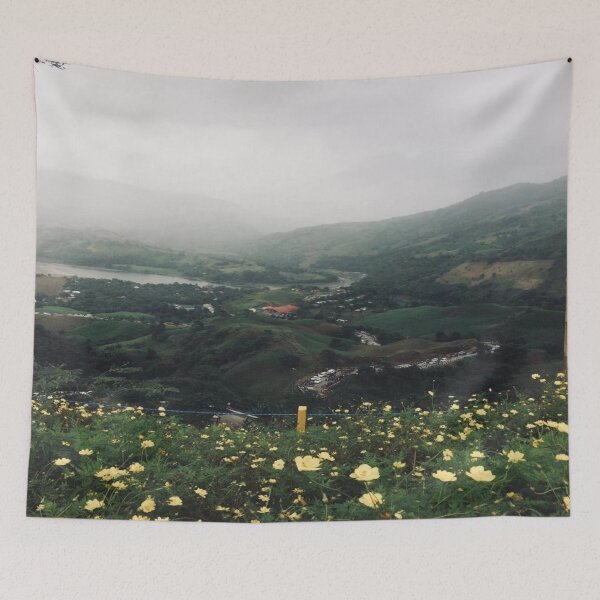 Item preview, Flowers and Mountain designed and sold by Shineyarts.
